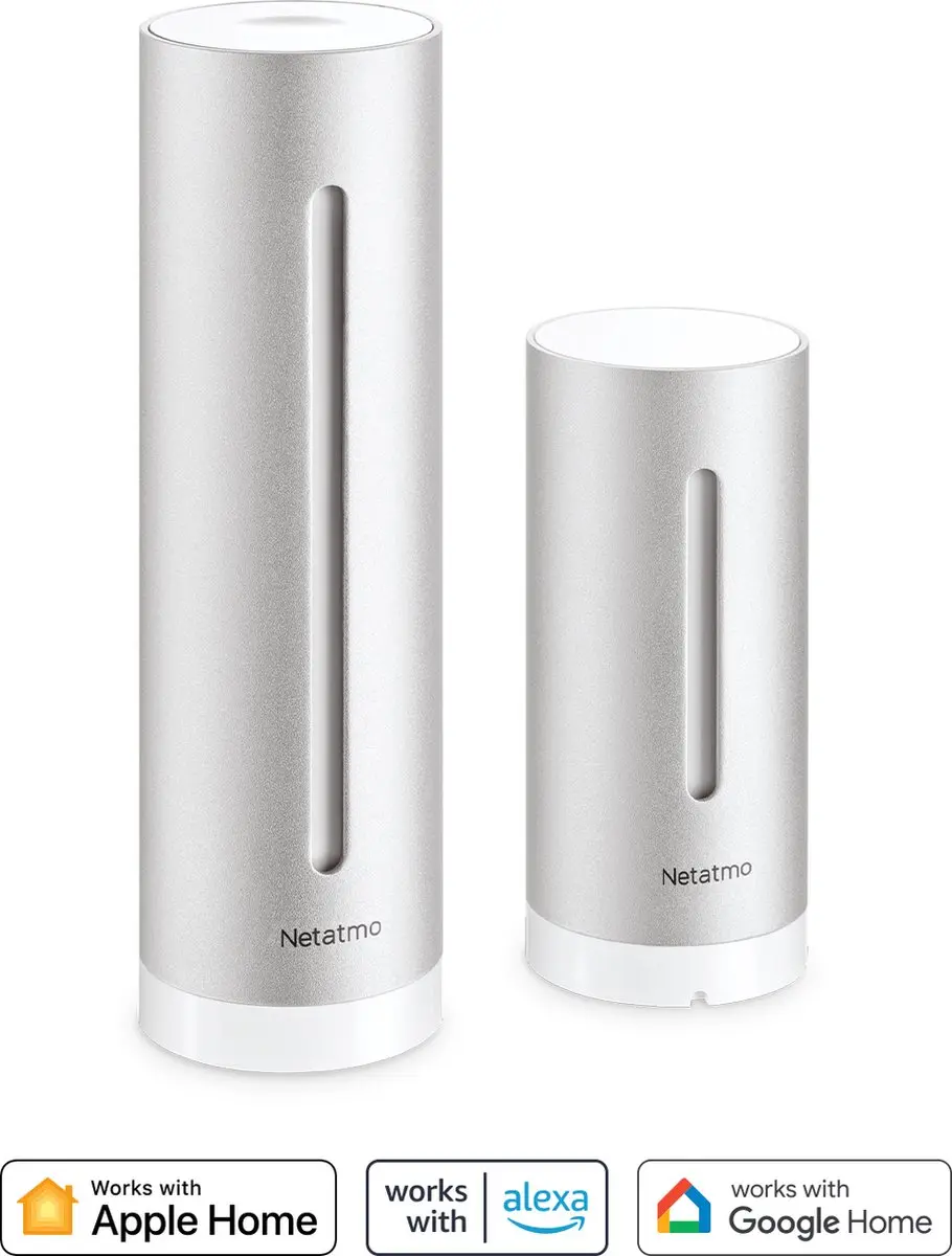 Netatmo Slim Weerstation CO2 Meter - Binnen & Buiten