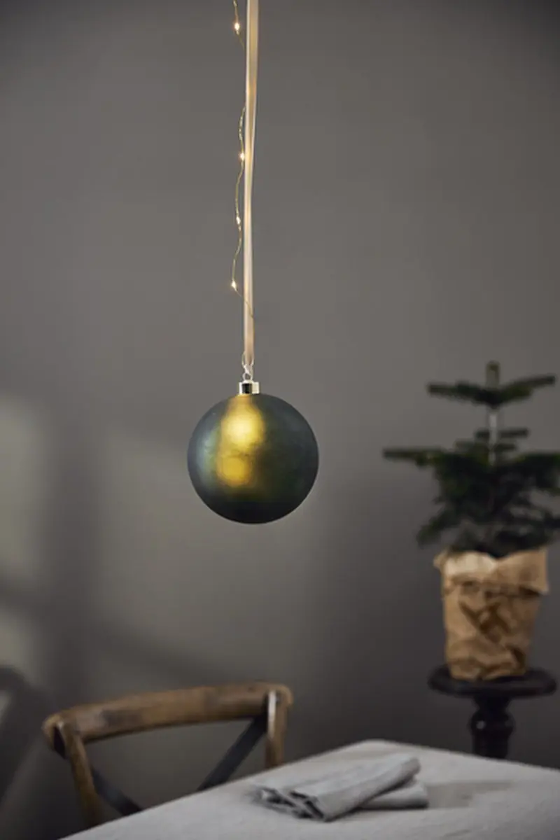 Star Trading Bliss Kerstlamp - 18 LED Dauwdruppels - Timer - Groen