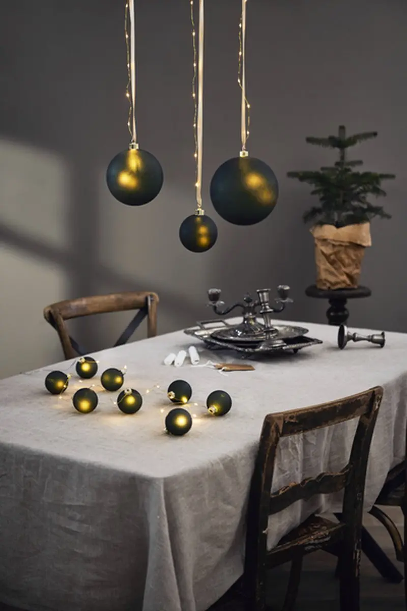 Star Trading Bliss Kerstlamp - 18 LED Dauwdruppels - Timer - Groen