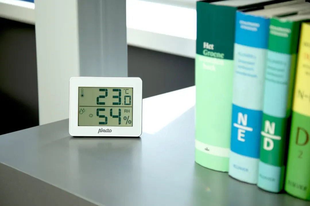 Alecto WS-55 Hygro-Thermometer - Wit - afbeelding 5 van 6