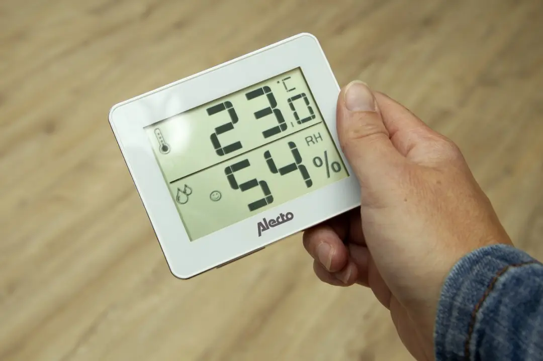 Alecto WS-55 Hygro-Thermometer - Wit - afbeelding 6 van 6
