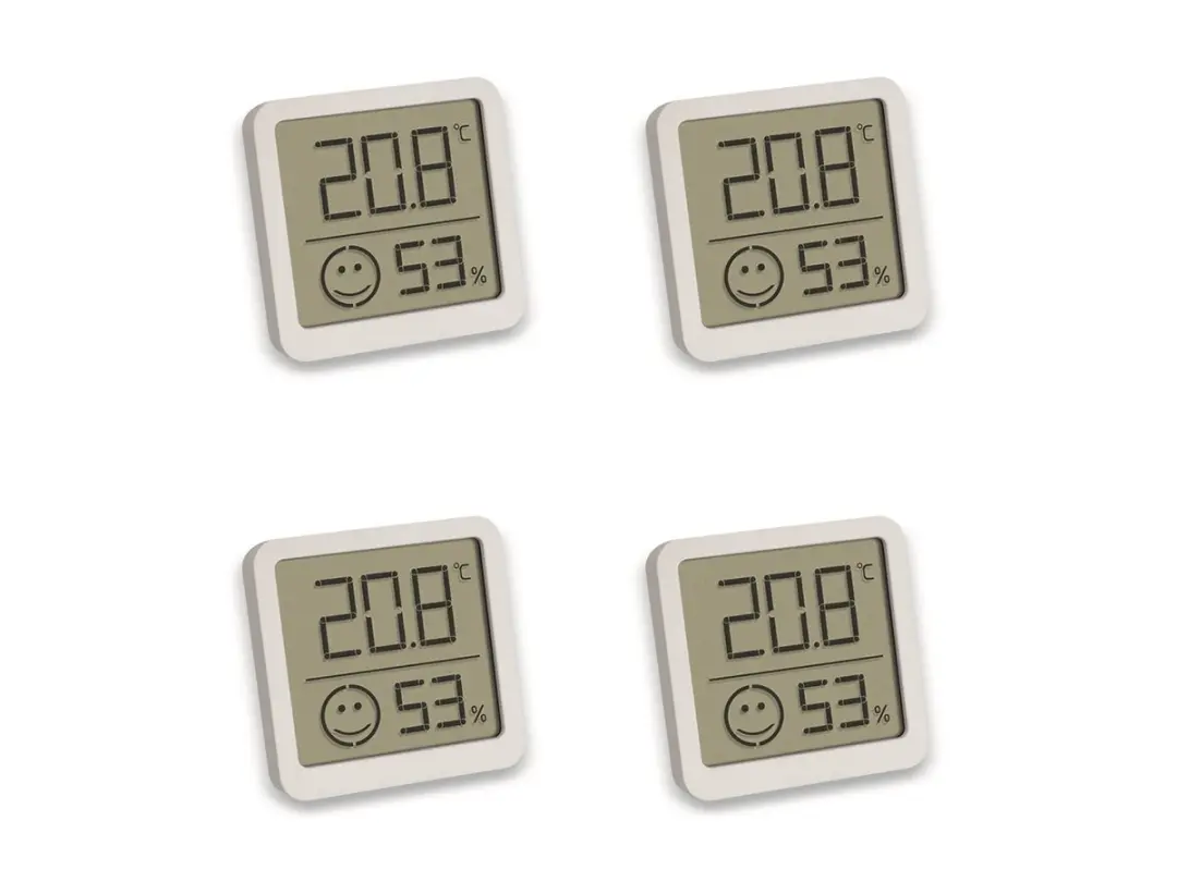 TFA Dostmann Thermo- en Hygrometer 4-pack - Wit - afbeelding 6 van 6