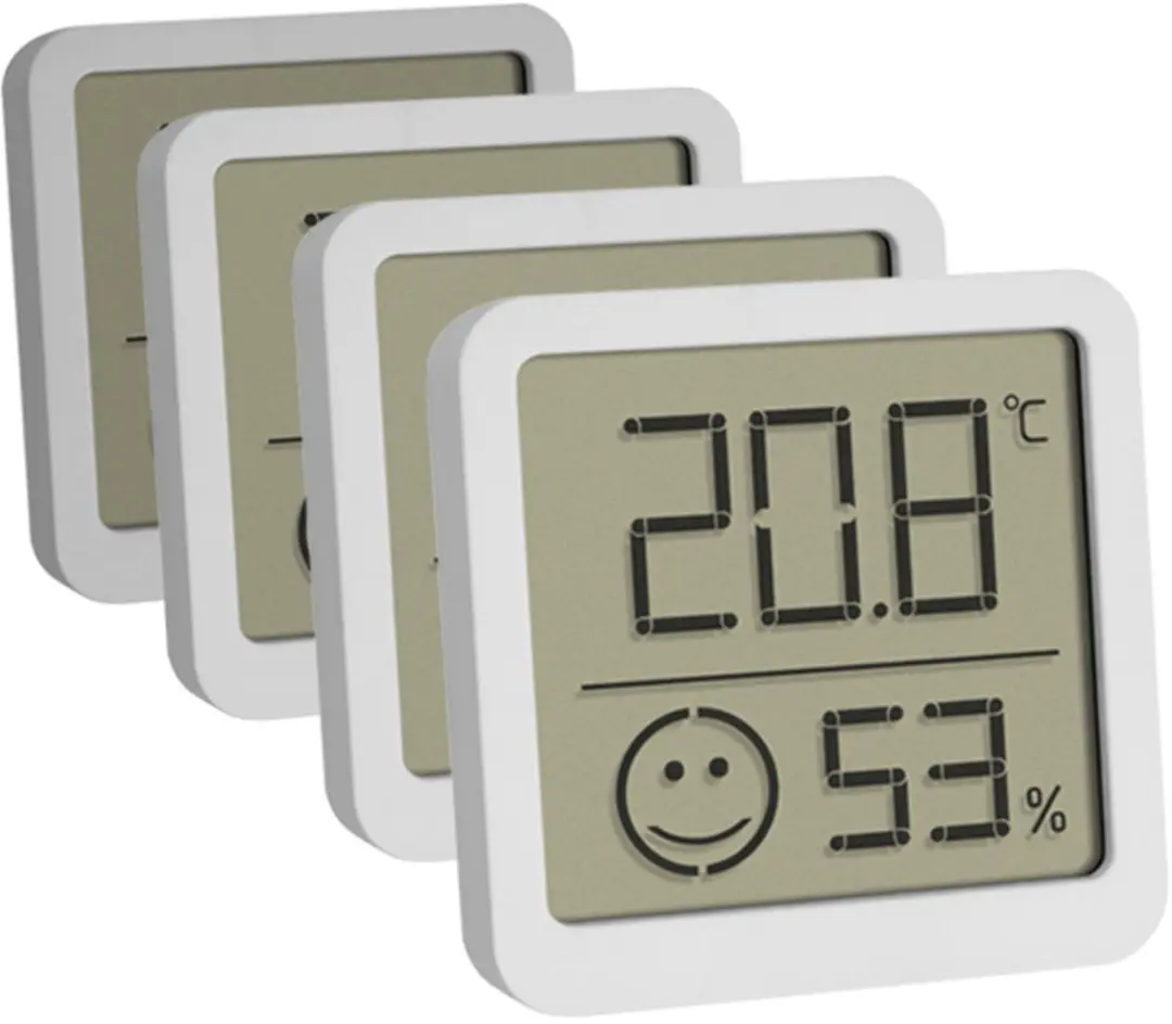 TFA Dostmann Thermo- en Hygrometer 4-pack