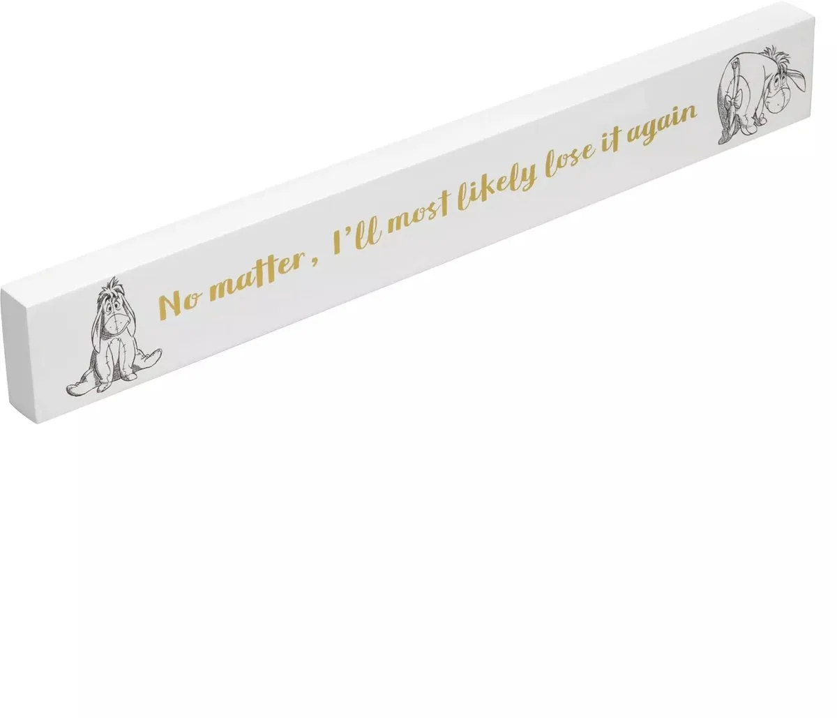 Disney Eeyore Houten Bureauplaat