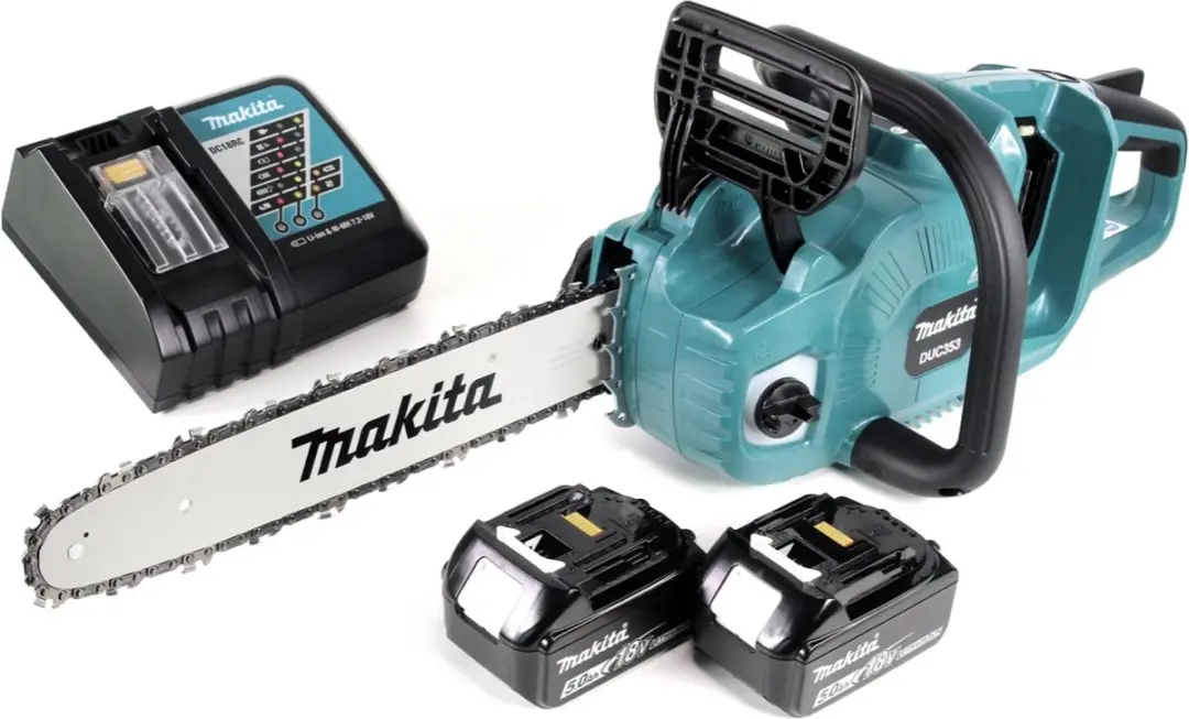 Makita DUC353RT2 Accu-kettingzaag 36V - 35cm - 2x 5.0Ah accu + lader