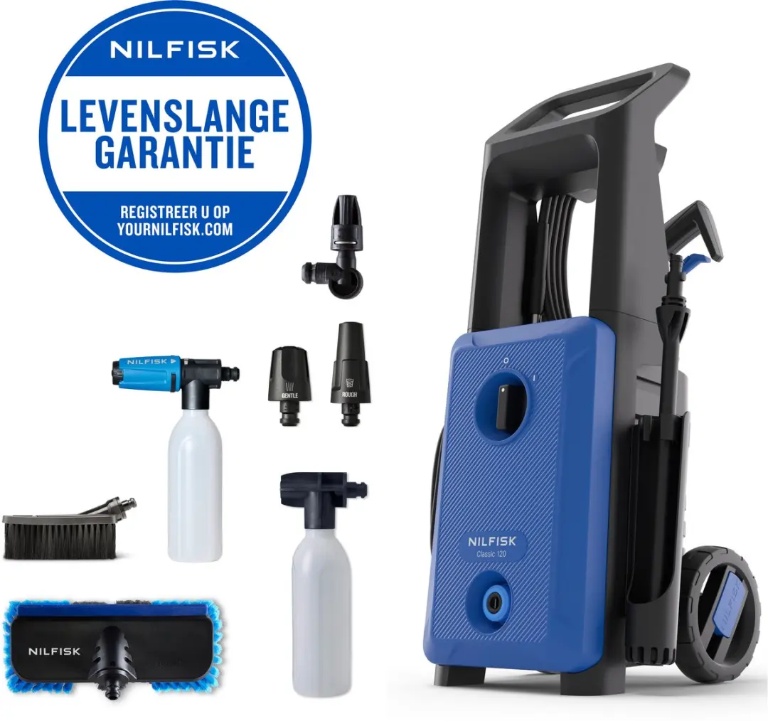 Nilfisk Classic 120 Car Wash Hogedrukreiniger