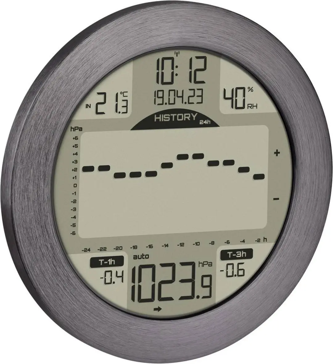 TFA Dostmann METEOMAR 35.1124 Digitaal Weerstation - 3 Sensoren - Antraciet