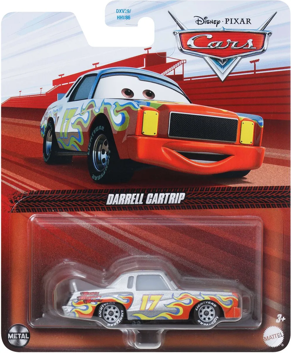 Mattel Disney Pixar Cars Darrell Cartrip Voertuig - Groen