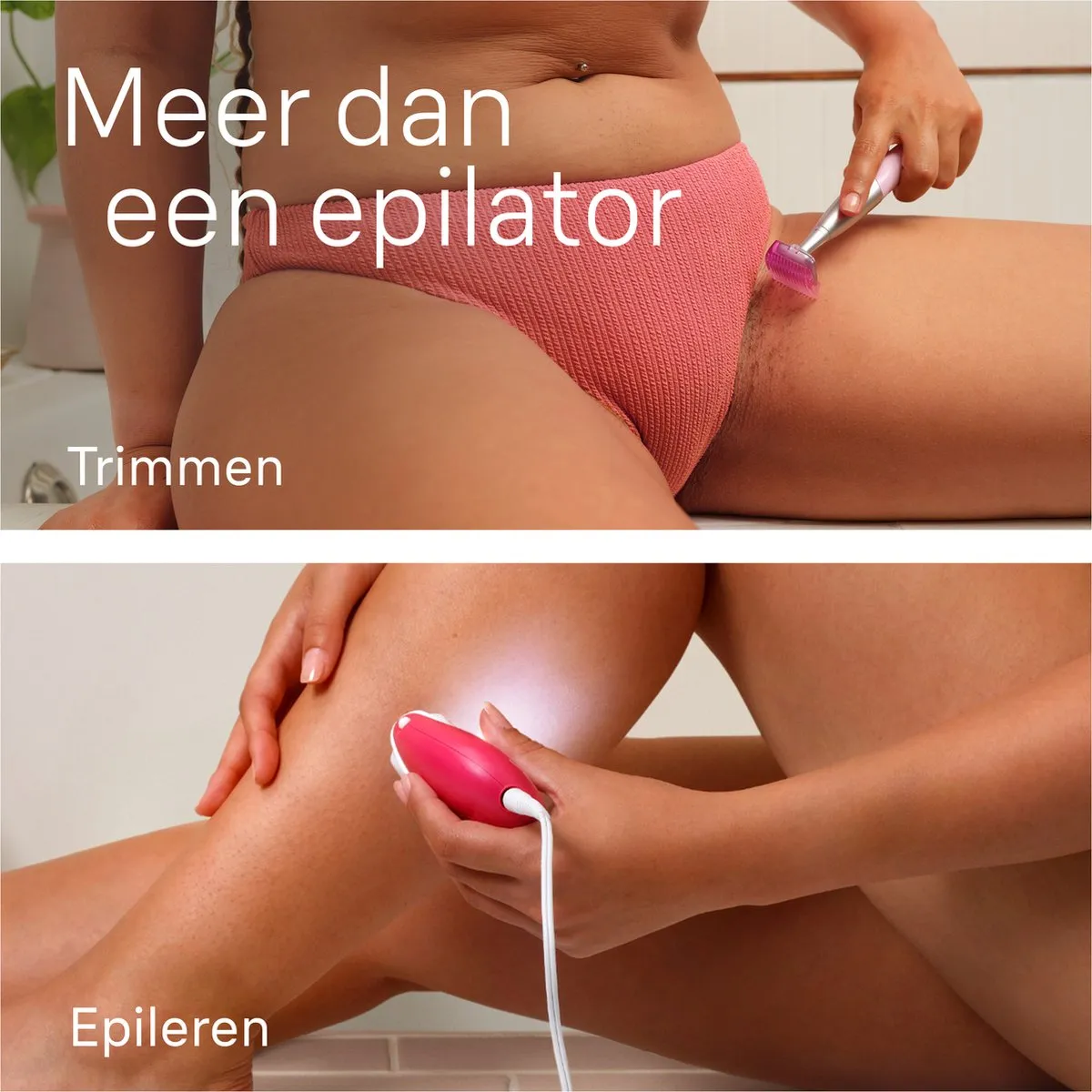 Braun Silk·épil 3 3-202 Epilator - Framboos