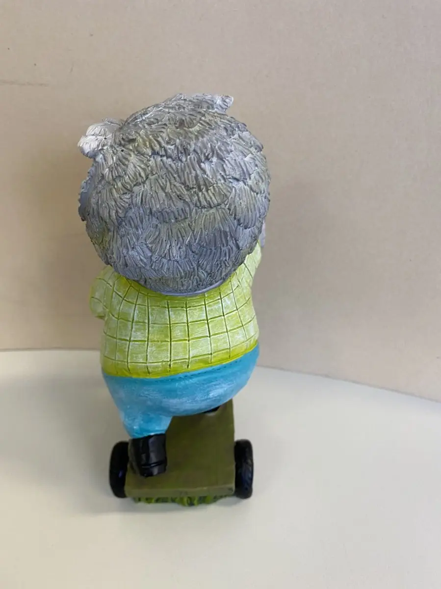 Impuls Uil op Step Beeld - Meerkleurig - 19x14x7cm