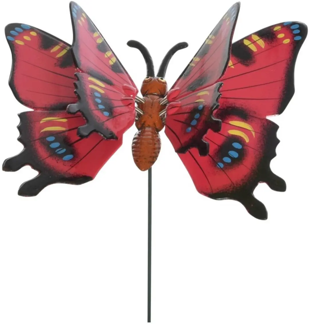 Decoris Tuinvlinder op Stok