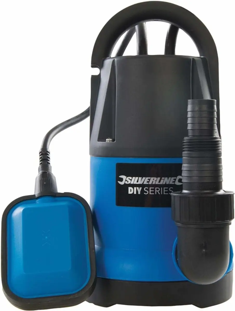 Silverline Schoonwaterpomp 250W - 5000L/u - 5m Dompeldiepte