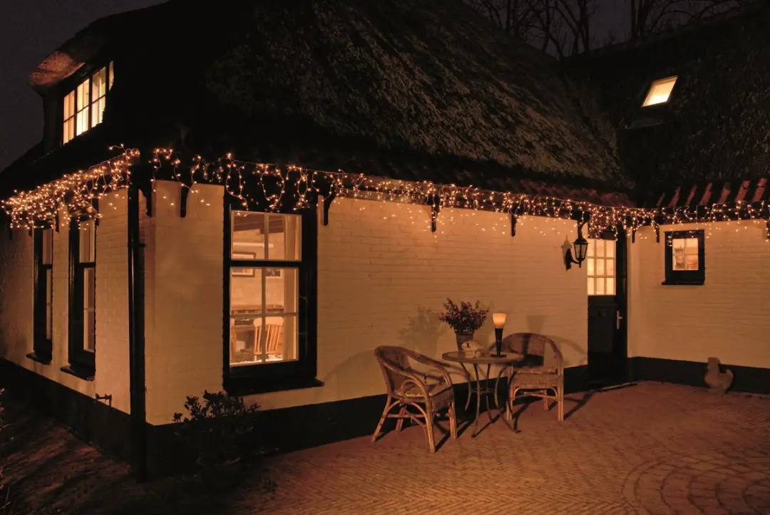 Anna's Collection IJspegels 360 LED - Warm Wit - 720x60cm - afbeelding 6 van 6