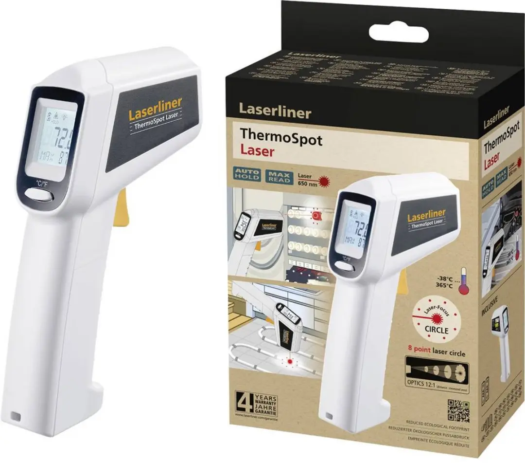 Laserliner ThermoSpot Infrarood Thermometer