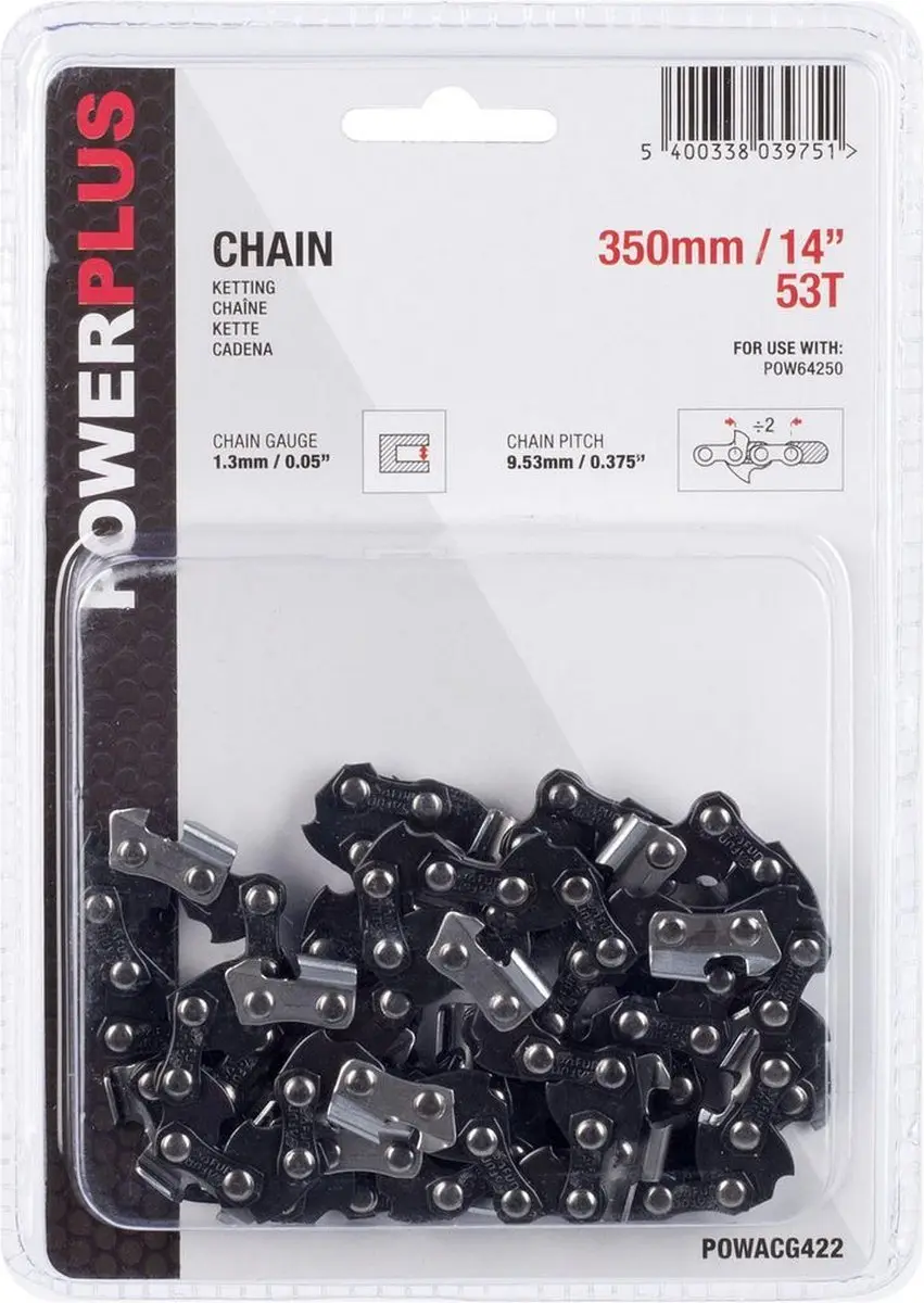 Powerplus POWACG422 Ketting 53T - 350mm