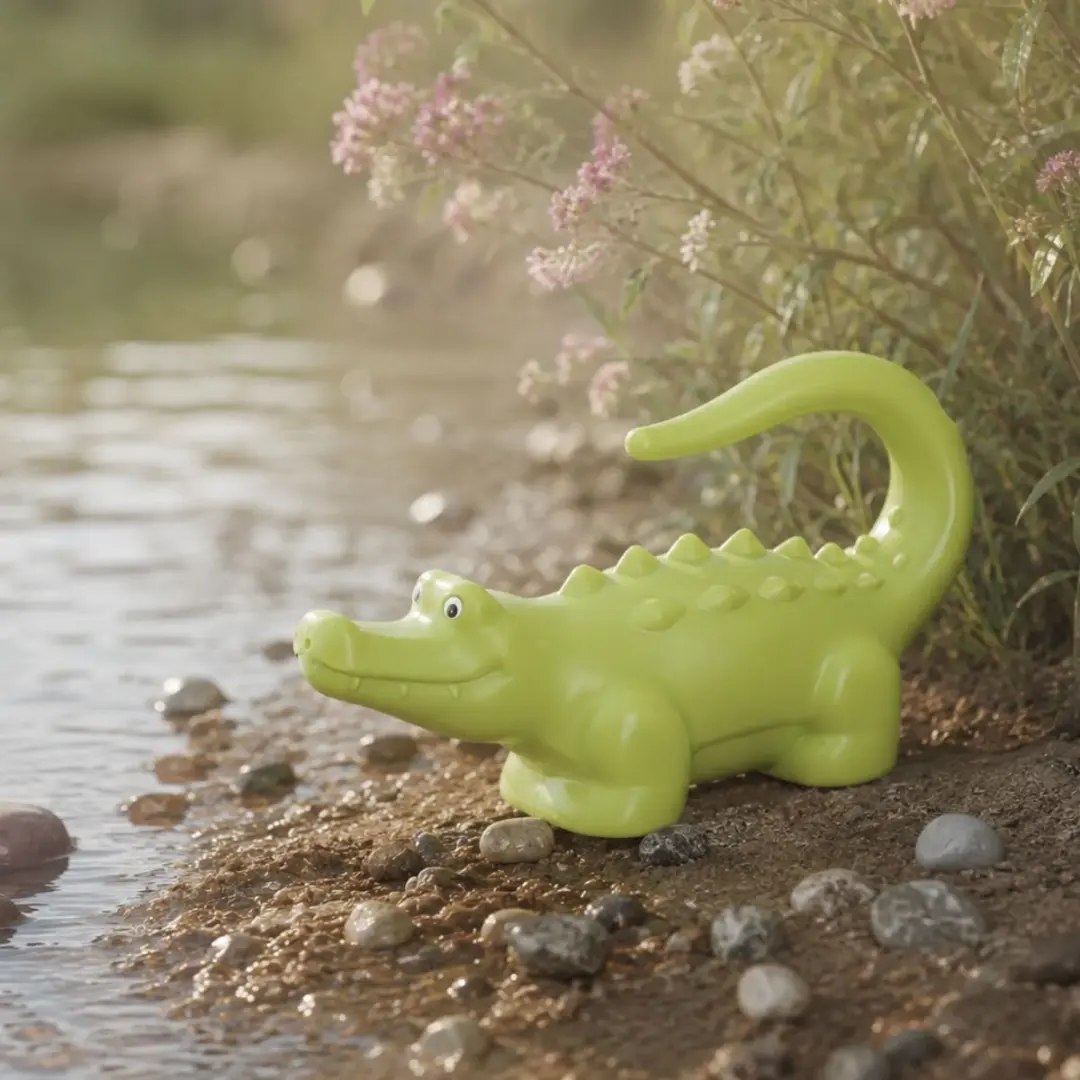 Esschert Design Krokodil Gieter 1.7L - Groen