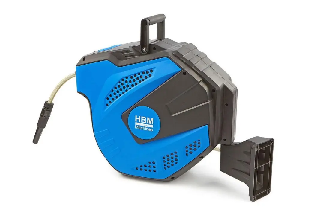 HBM Machines Wandslangenbox 20m - Blauw