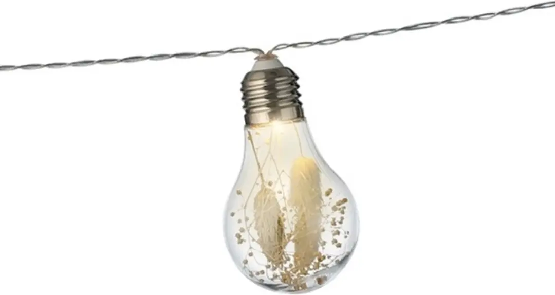 Lumineo LED Strengverlichting Bloem Warmwit 180cm - 1 Stuk