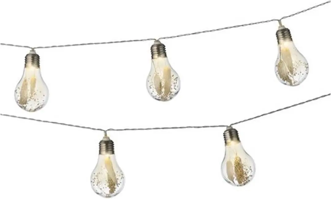 Lumineo LED Strengverlichting Bloem Warmwit 180cm