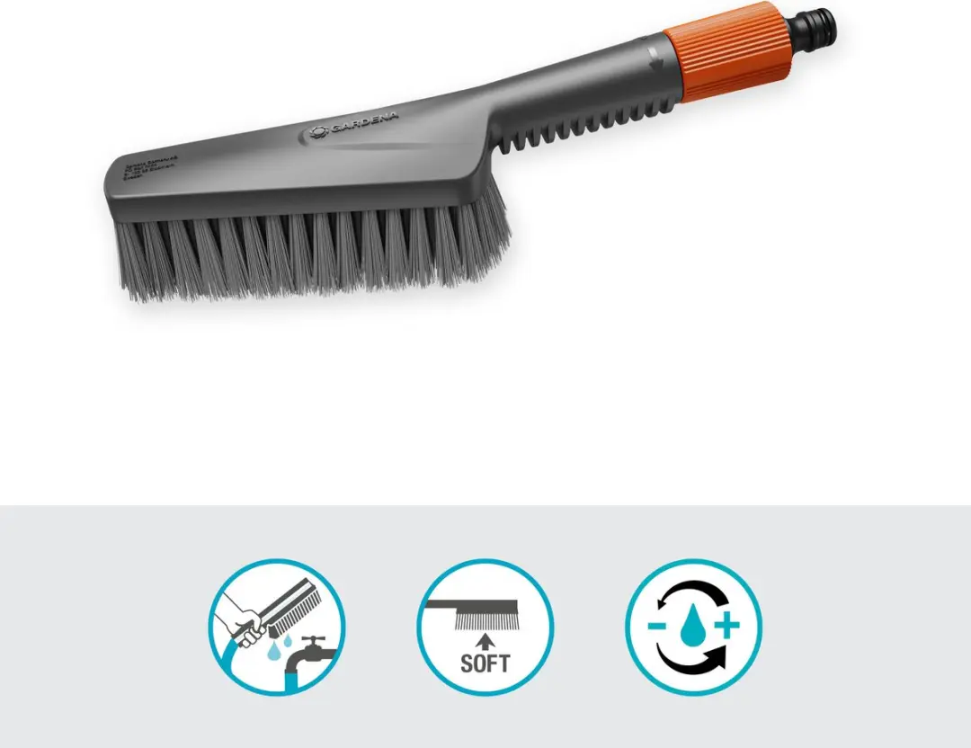 Gardena Cleansystem Handborstel S Soft - Tuinmeubelen - afbeelding 6 van 6