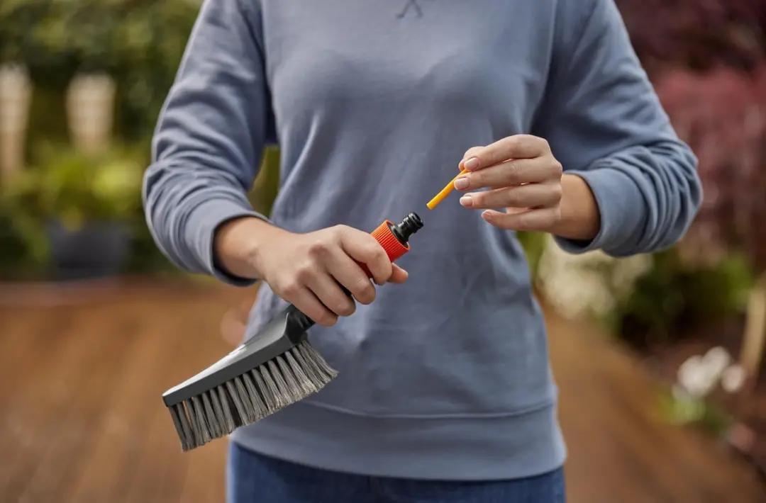 Gardena Cleansystem Handborstel S Soft - Tuinmeubelen