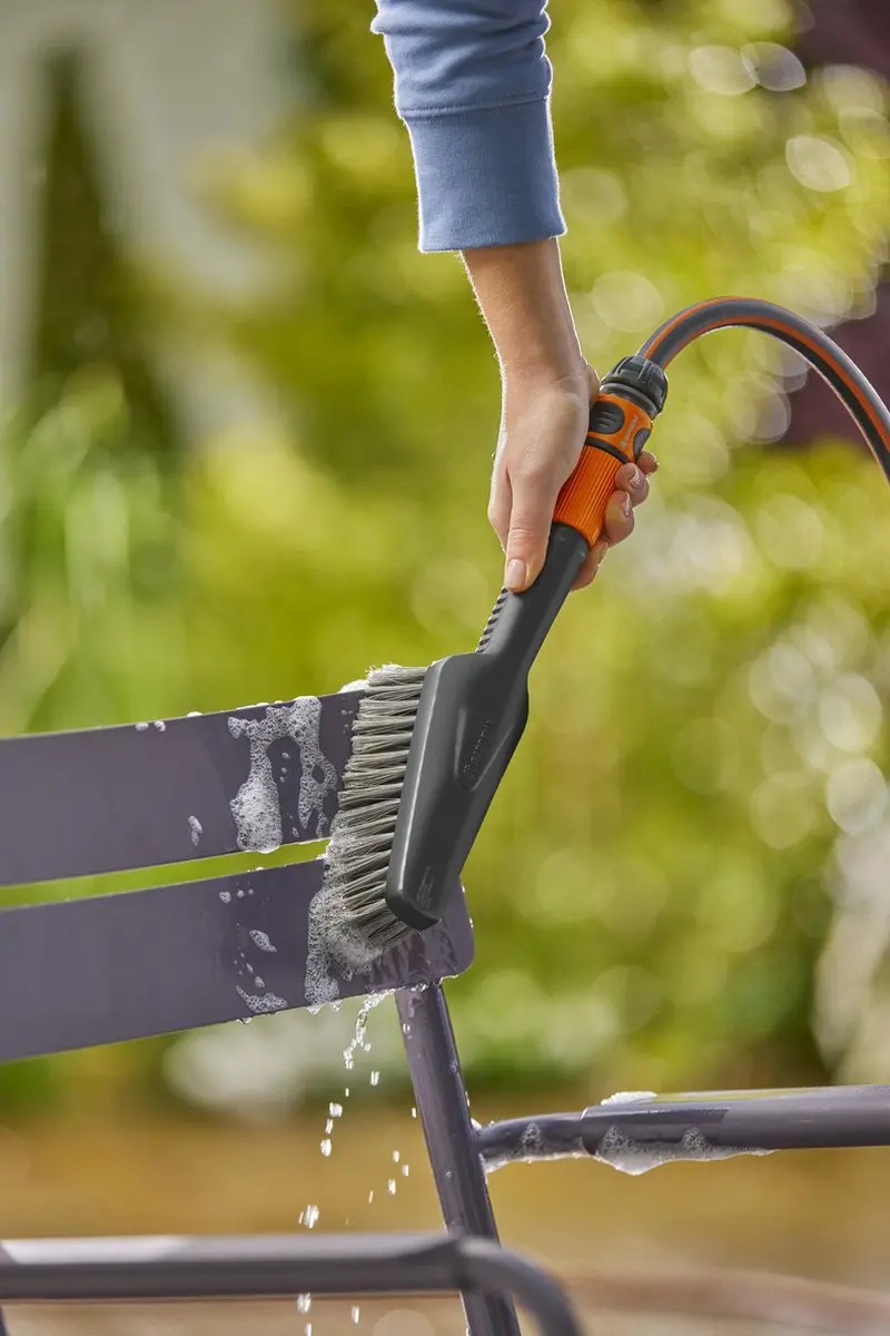 Gardena Cleansystem Handborstel S Soft - Tuinmeubelen