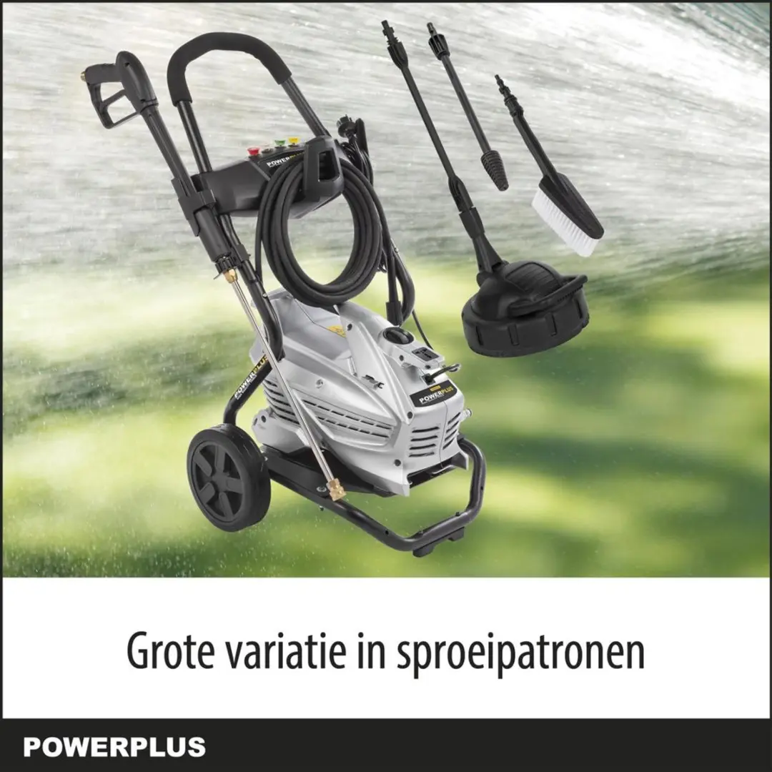 Powerplus POWXG90430 Hogedrukreiniger 190 bar - 3100W