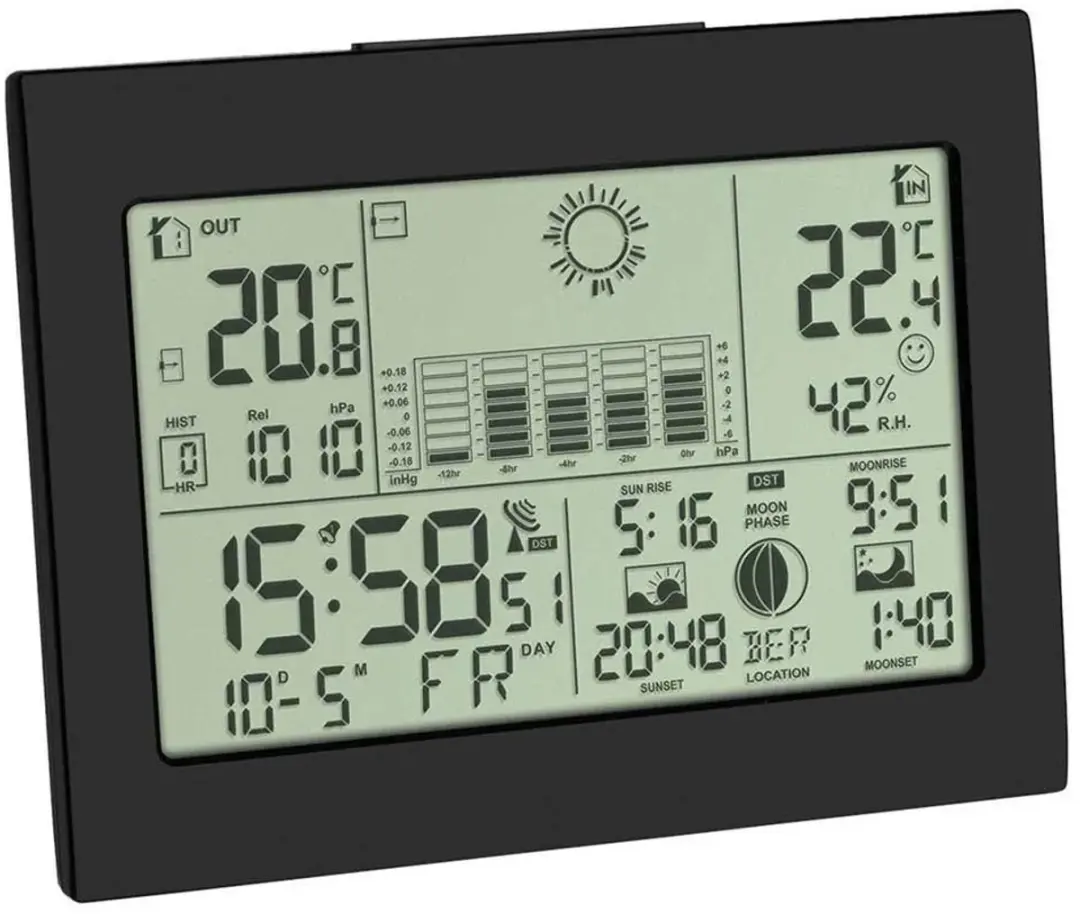 TFA Dostmann Horizon 35.1155 Draadloos Weerstation