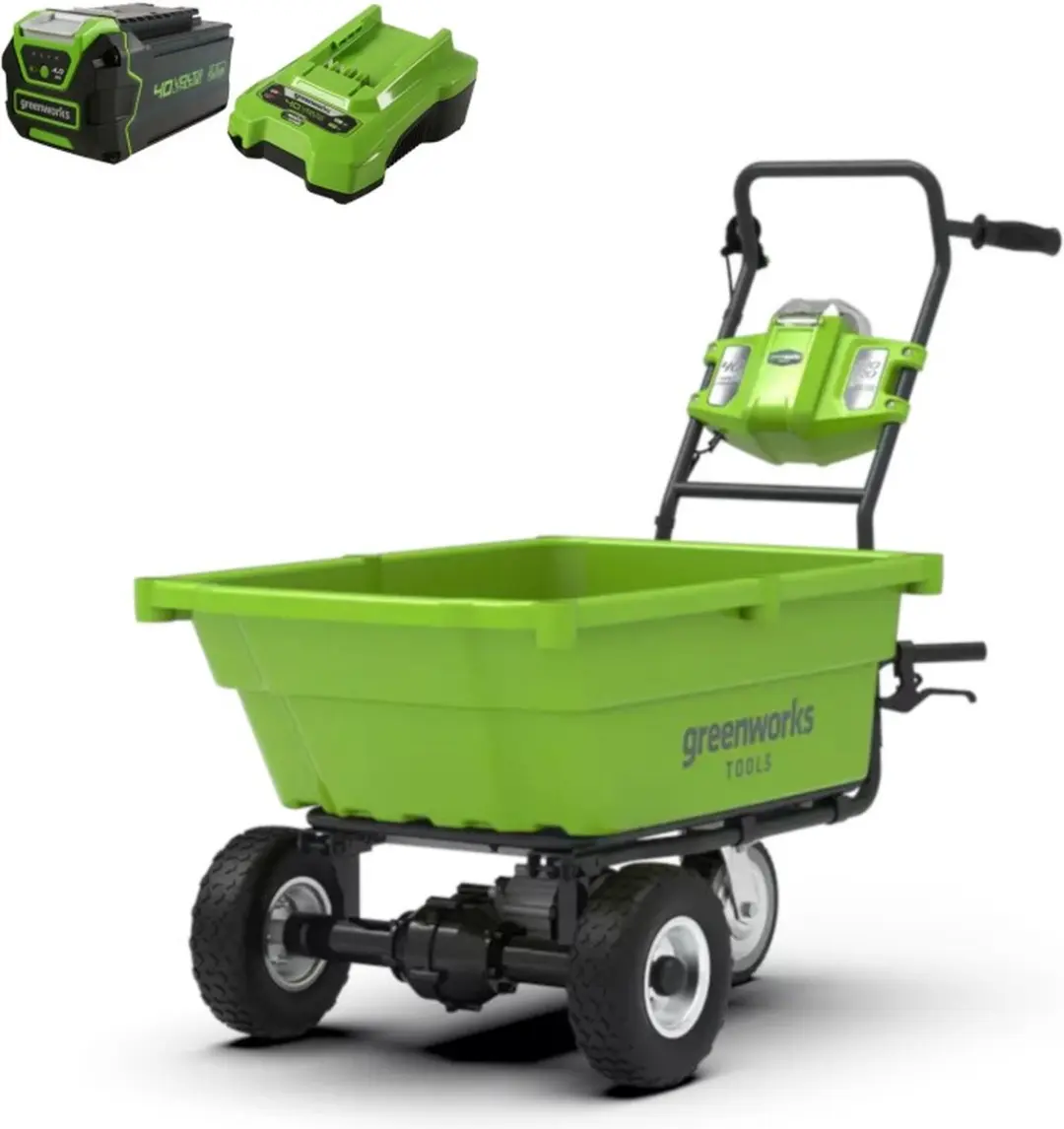 Greenworks 40V Kruiwagen G40GCK4