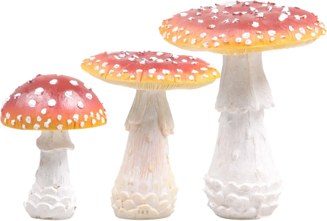 Decoris Paddenstoelen Set