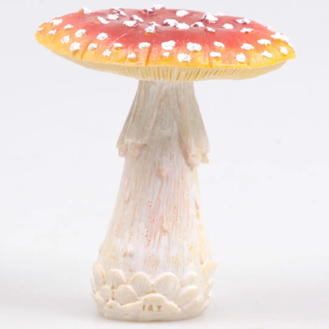Decoris Paddenstoelen Set - Rood - 3 Stuks