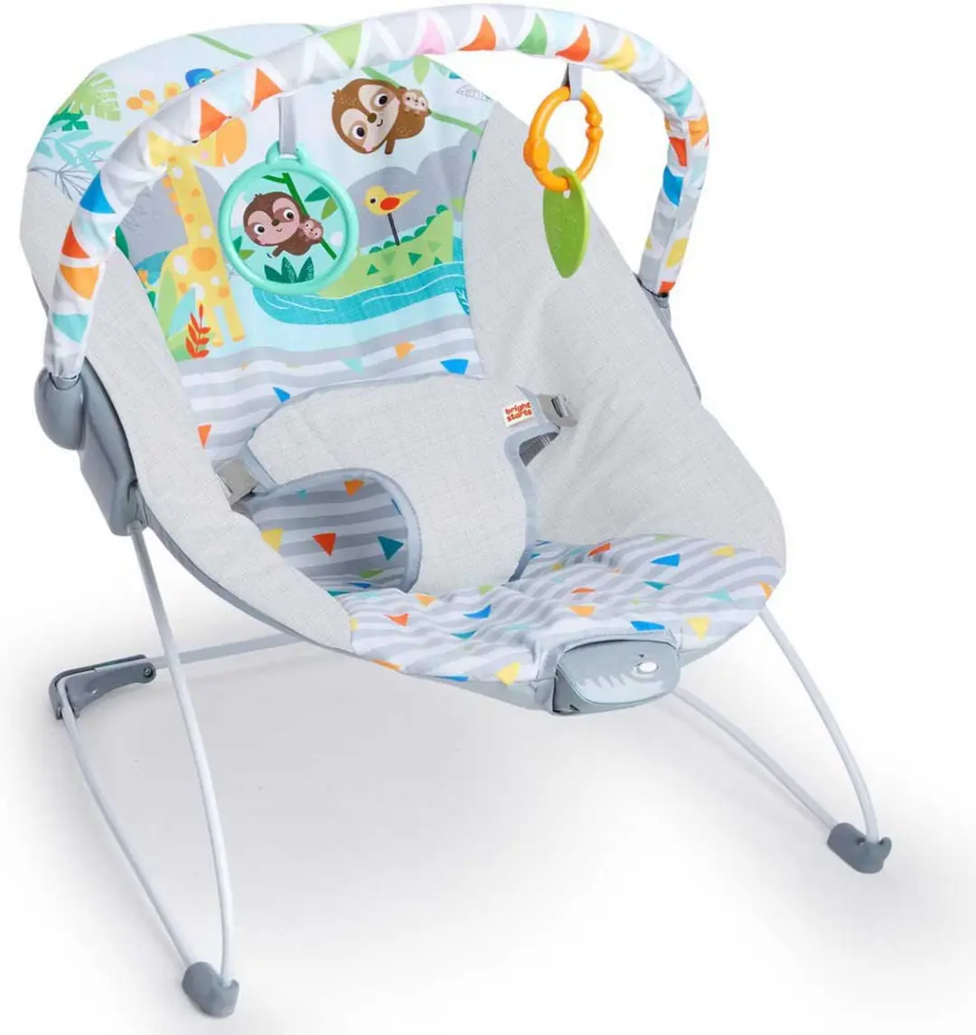 Bright Starts Safari Fun Baby Hangmat - Multicolor - afbeelding 2 van 6