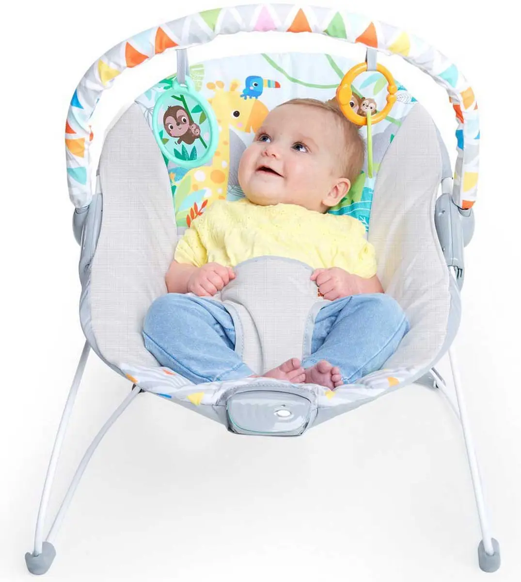 Bright Starts Safari Fun Baby Hangmat - Multicolor - afbeelding 3 van 6