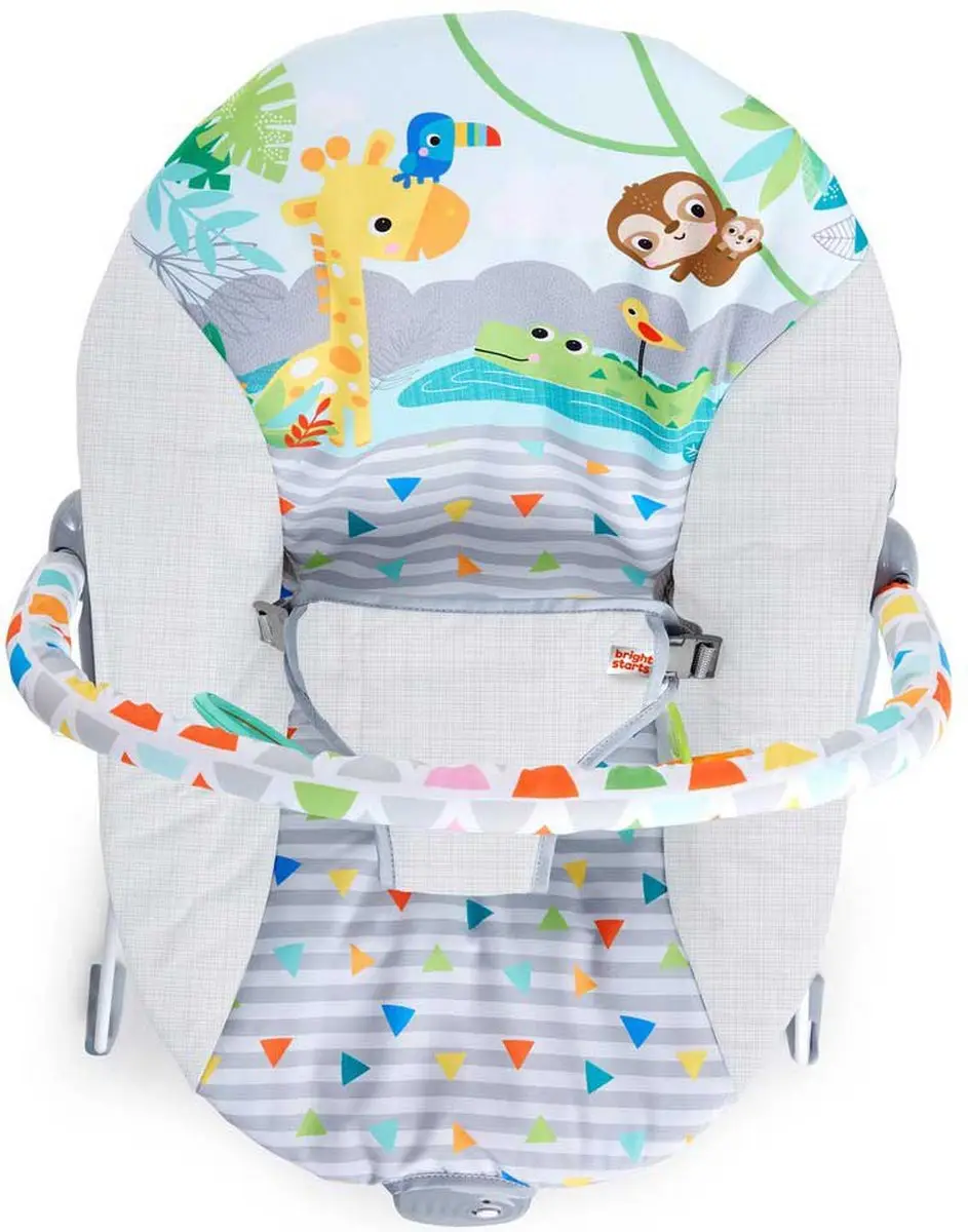Bright Starts Safari Fun Baby Hangmat - Multicolor - afbeelding 6 van 6