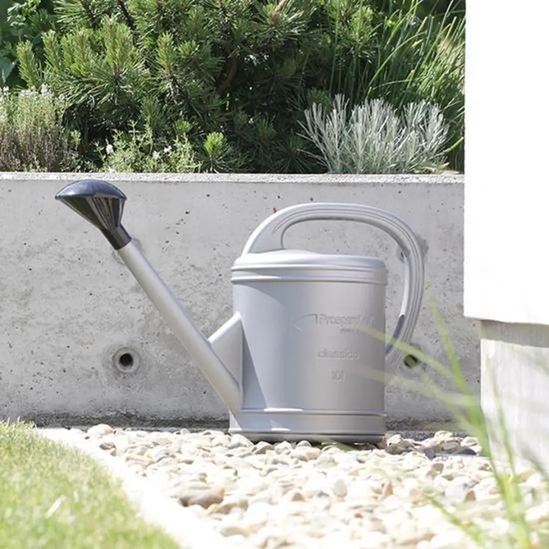 Prosperplast Gieter 10L Grijs - met zeefje