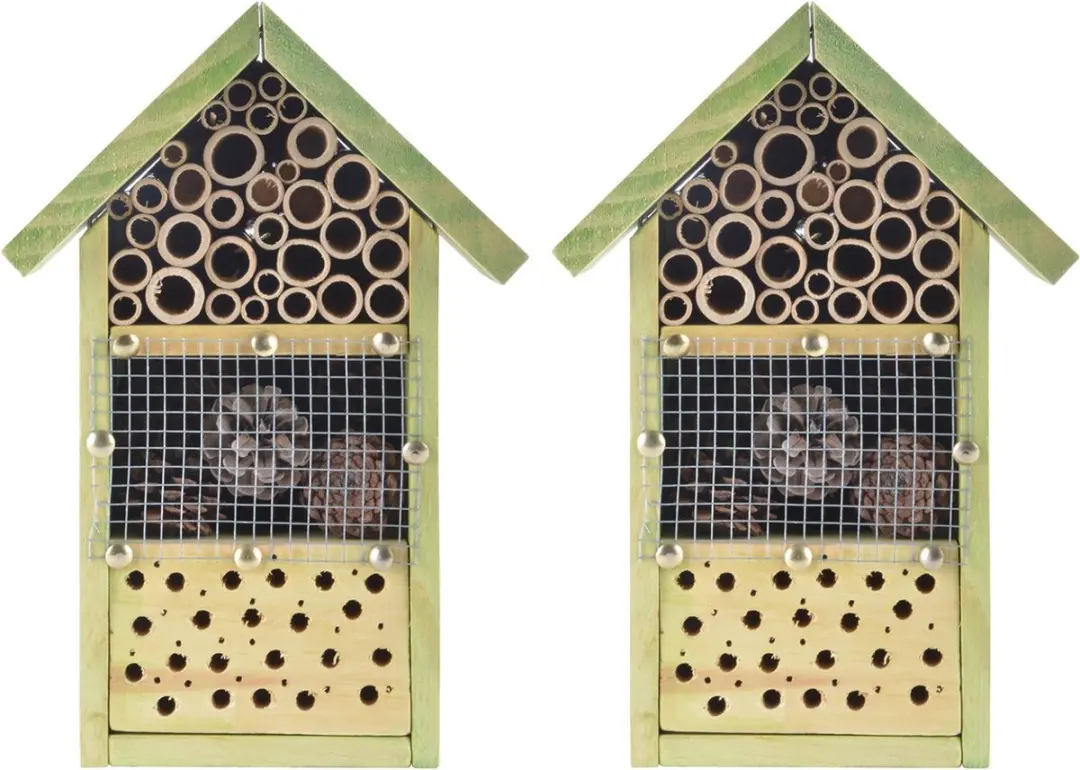 Esschert Design Doe-het-zelf Insectenhotel 4x