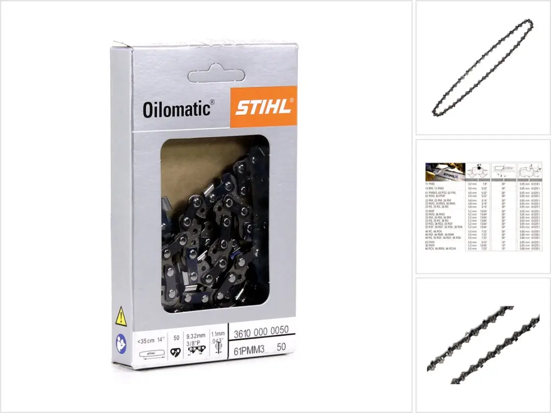 Stihl PMMC3 Zaagketting 3/8" 1,1mm - 50 Schakels - 35 cm