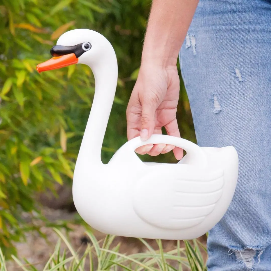 Esschert Design Gieter Zwaan 1,9L - Wit