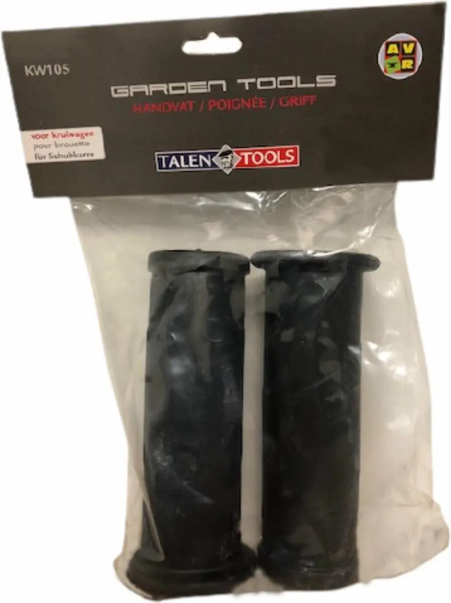 Talen Tools Kruiwagen Handvatten 2 Stuks - Ø30mm - Zwart