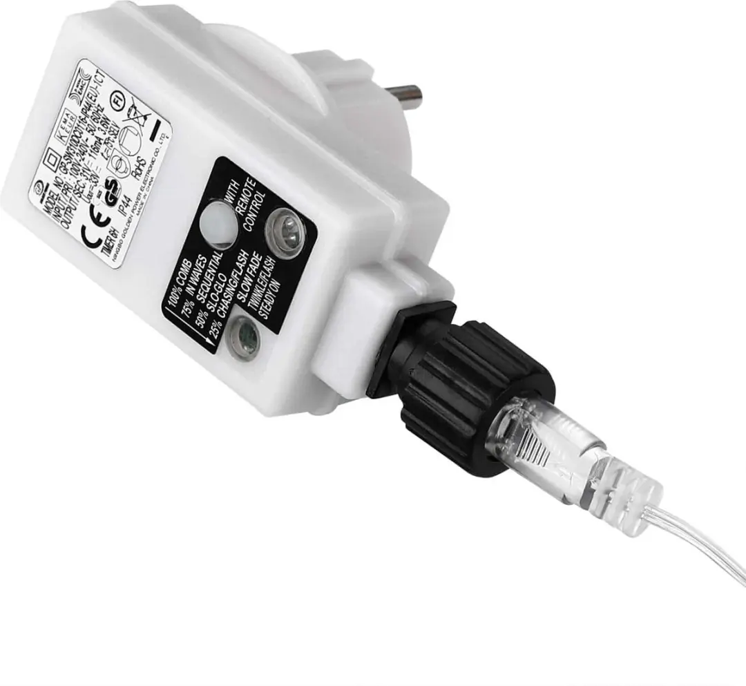Monzana Lichtsnoer 40 LED Blauw - IP44