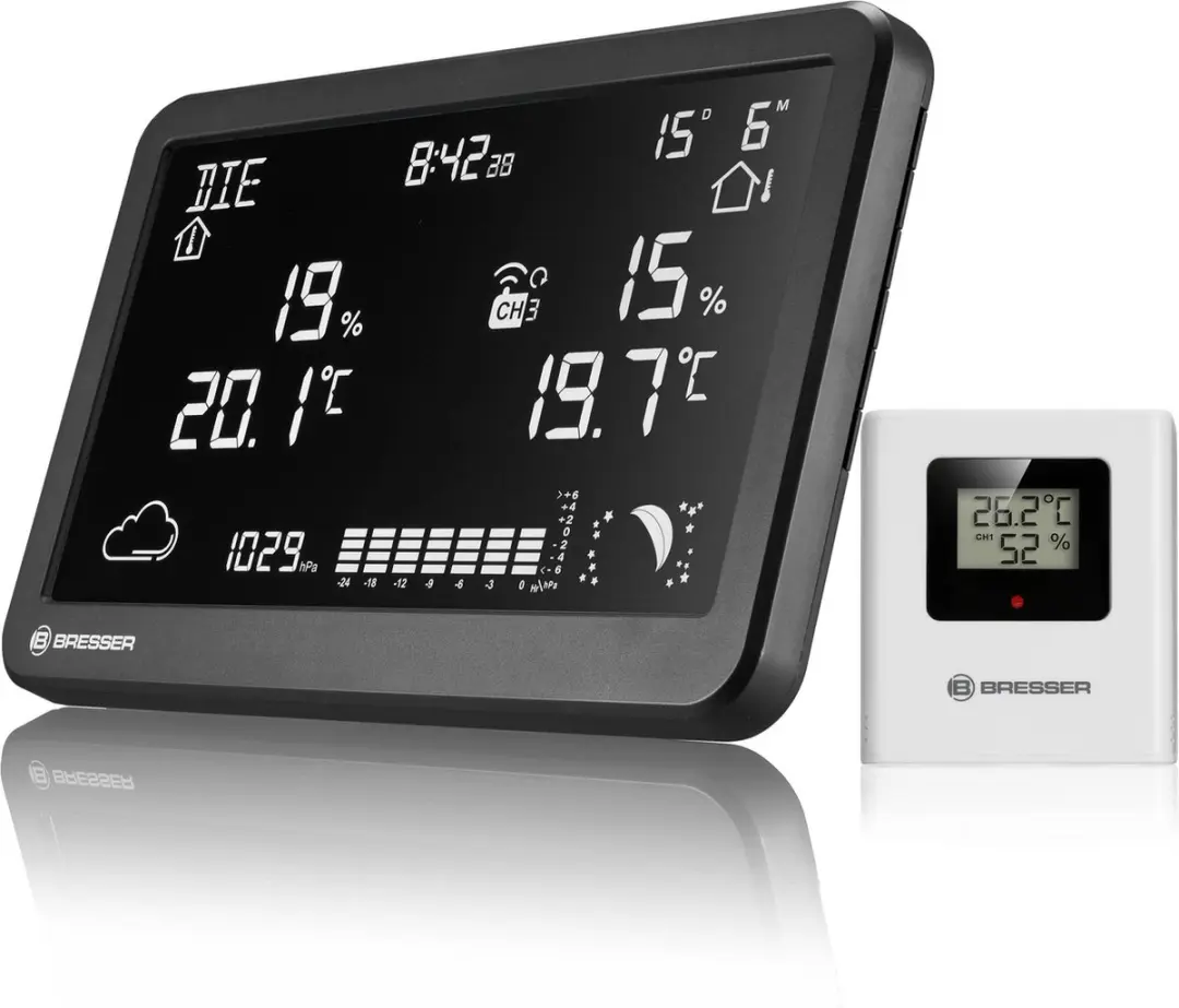 Bresser MeteoTemp TBH Weerstation