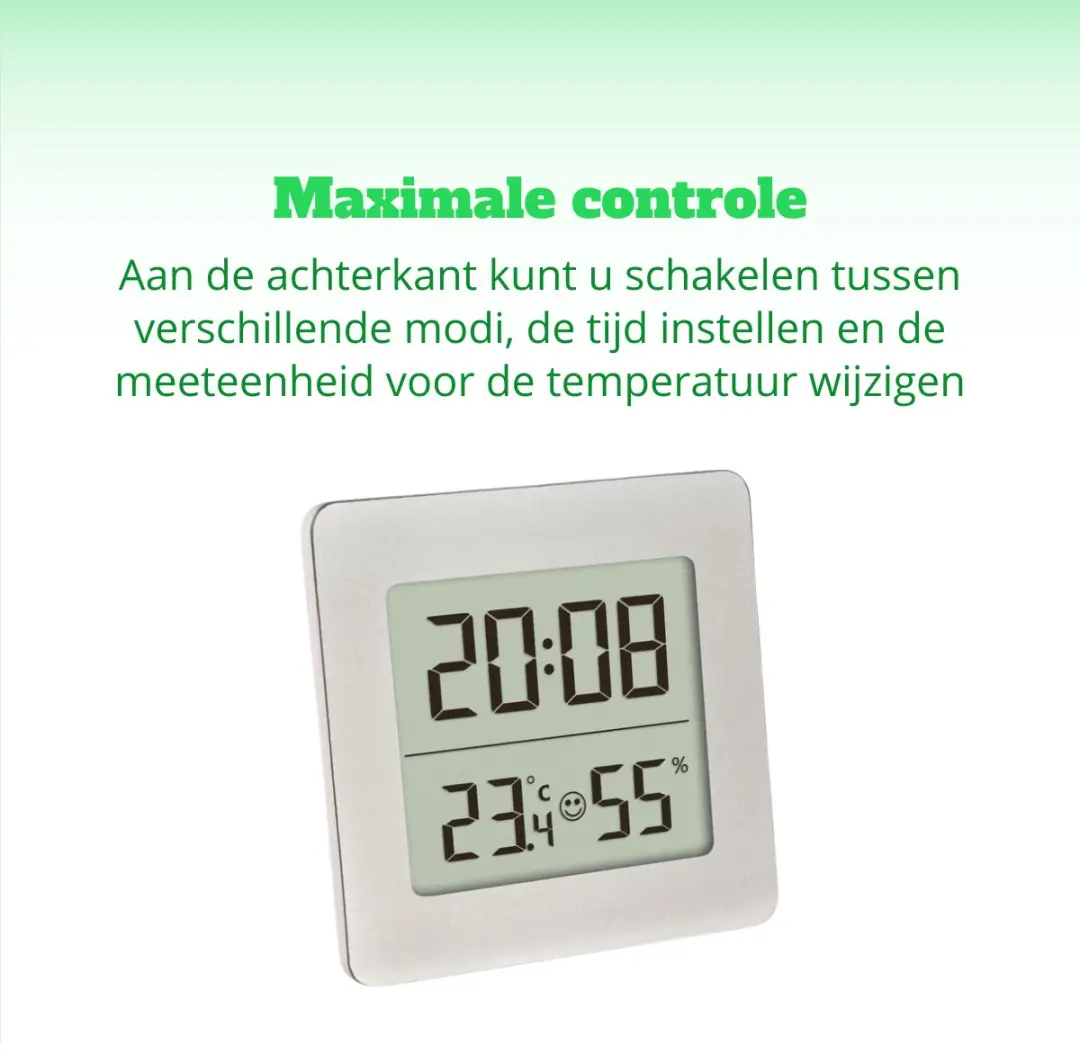 TFA Dostmann Digitaal Weerstation Zilver