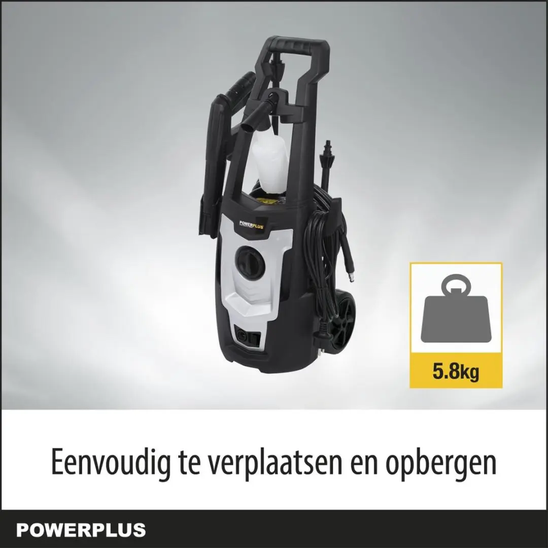 Powerplus POWXG90405 Hogedrukreiniger 1400W - 110 bar