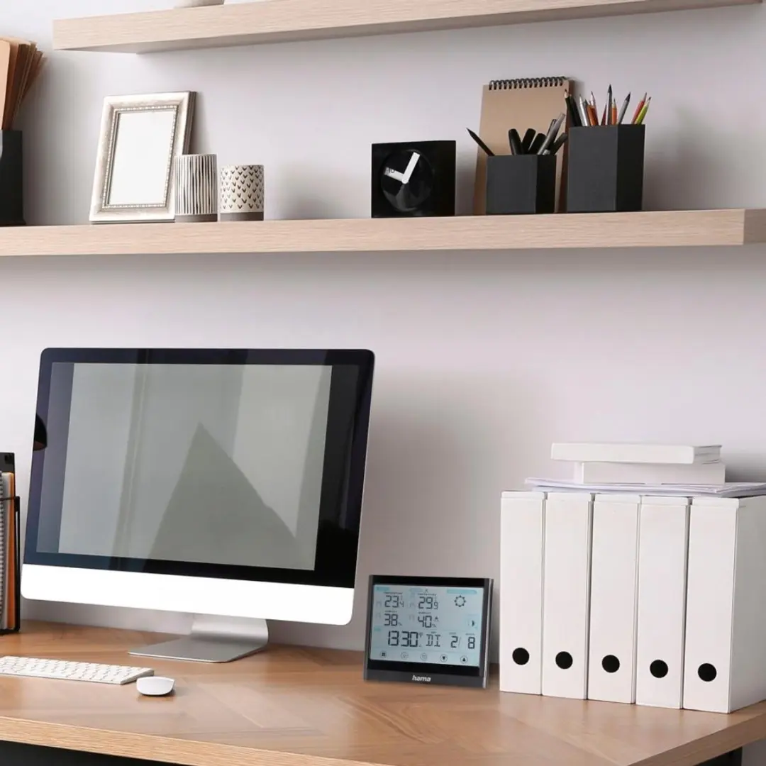 Hama Weerstation Full Touch - Zwart