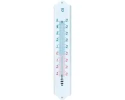 Nature Muurthermometer Kelvin 12 - Wit
