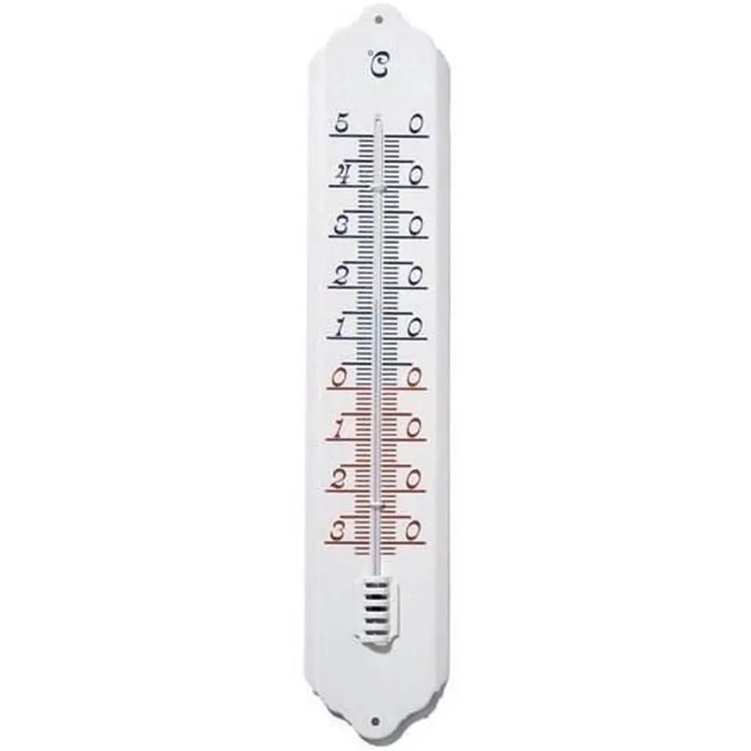 Nature Muurthermometer Kelvin 12 - Wit - afbeelding 6 van 6