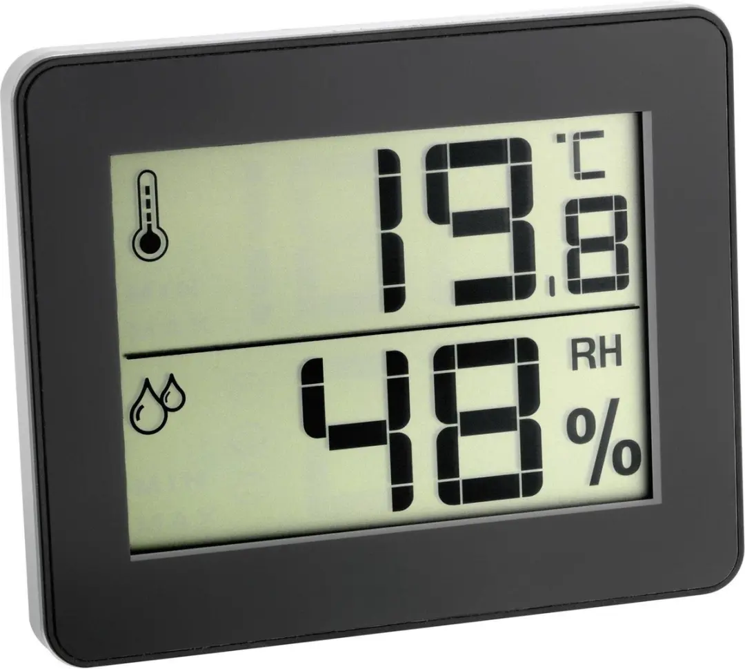 TFA Dostmann 30.5027.01 Thermo- en Hygrometer - Zwart - afbeelding 6 van 6