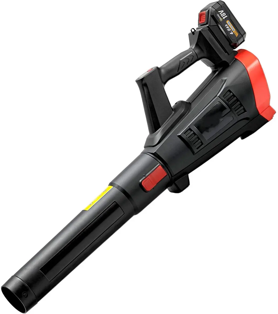 ECTEATOY Accu Bladblazer 18V - 600W - 2x 4.0Ah Accu - Zwart