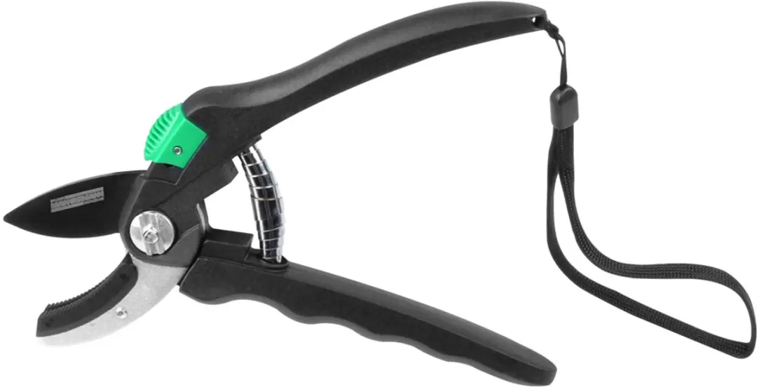 Brüder Mannesmann Aambeeld-snoeischaar 10mm - Zwart/Groen