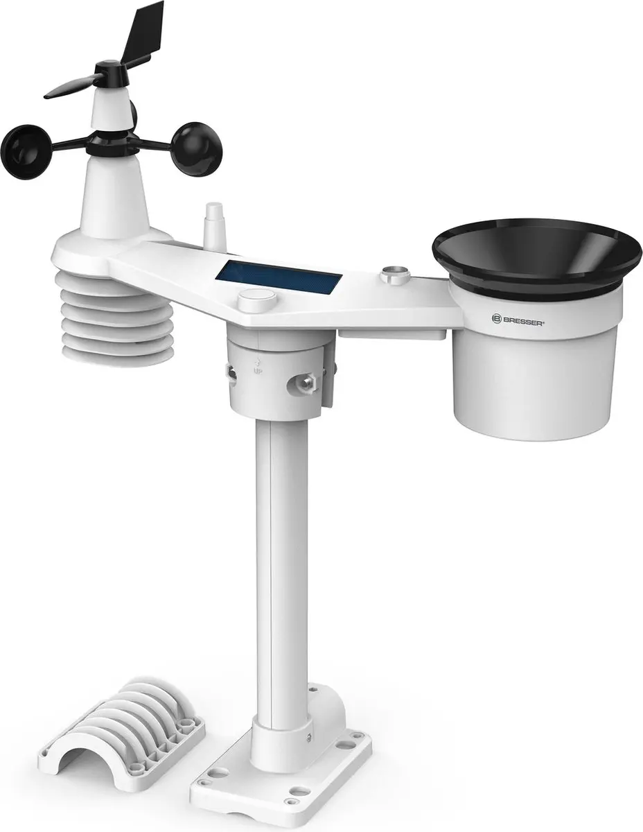 Bresser WSC WLAN Weerstation 5-in-1 Multisensor - Zwart/Wit